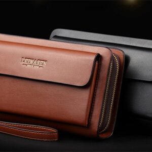 High end business clutch wallet