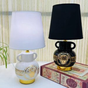 Luxury Ceramic Table Lamp – Modern Bedside & Decorative Lighting