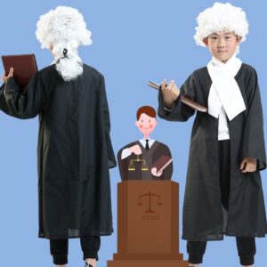 Professional Kids Lawyer Costume – Classic Barrister Outfit
