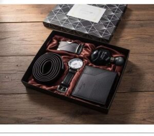 Premium Men’s Gift Set in Kenya – Watch, Wallet, Belt & Perfume