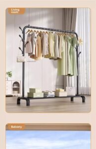 single rail garment rack