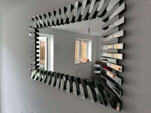 Luxury Sunburst Decorative Wall Mirror in Gold ,Silver,Black finish for modern living Room Decor