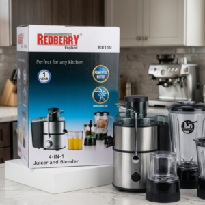 Redberry Heavy Duty 4-in-1 Juicer Blender RB110 – 500W