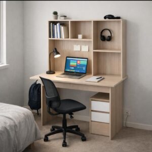 Modern Study & Computer Desk with Storage Drawers