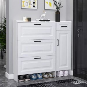 Modern Luxury Flip Shoe Cabinet