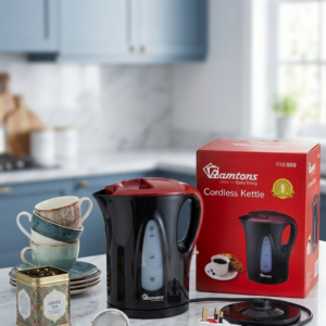 Ramtons 1.7L Cordless Electric Kettle – Fast, Convenient & Reliable